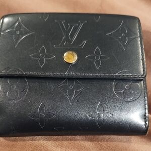 Louis Vuitton Black Monogram Wallet